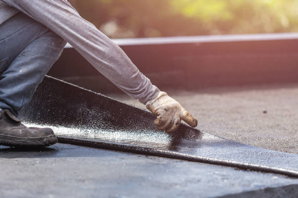 Professional Exterior Waterproofing technician working in Ottawa, OH